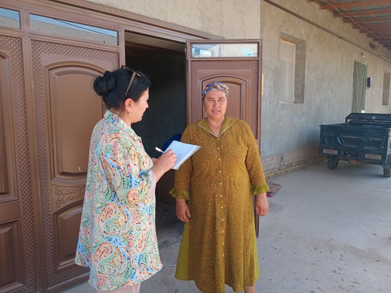 Koʻktom mahallasi Yangiyoʻl va Quyoshli zamin koʻchasi xonadonlarida sanitariya targ'ibot ishlari o'tkazildi