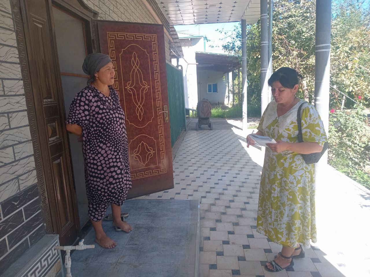 Qadriyat mahallasi Navroʻz va Islohot koʻchasida sanitariya targ'ibot ishlari o'tkazildi