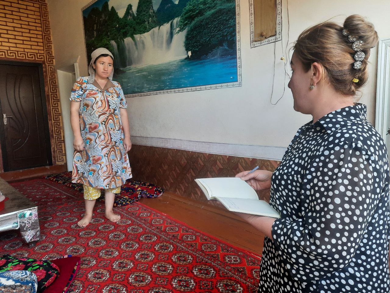 Bog‘zor MFY Oqyo‘p ko‘chasida sanitariya targ‘iboti va dezinfeksiya tadbirlari o‘tkazildi