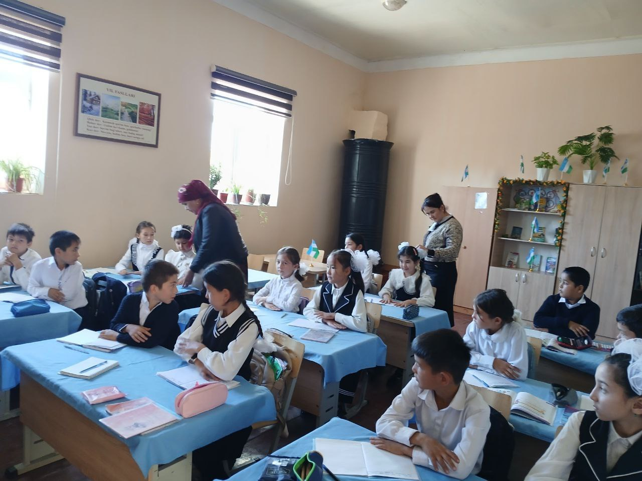 O‘quvchilar sog‘lig‘ini mustahkamlash maqsadida targ'ibot ishlari o‘tkazildi