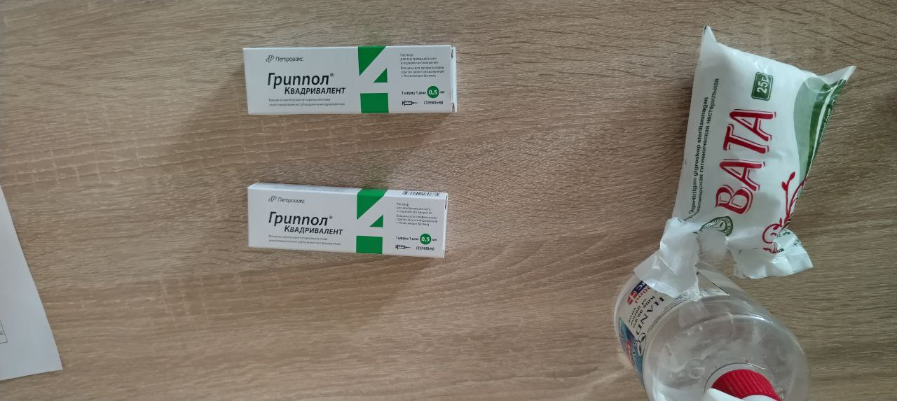 Grippga qarshi emlaning, sog'lom bo'ling! tadbiri