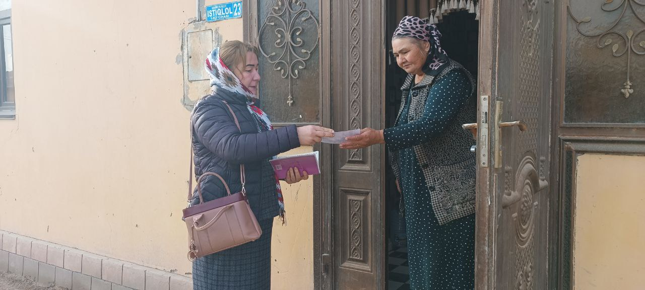 Vohimchi mallasida sanitariya targ'ibot ishlari davom etmoqda.