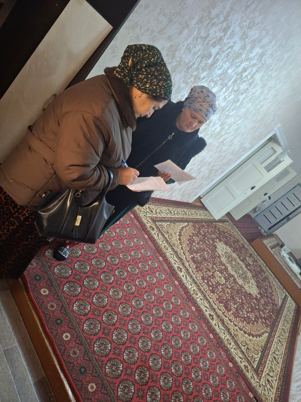 Sanitariya targ'ibot ishlari davom etmoqda.