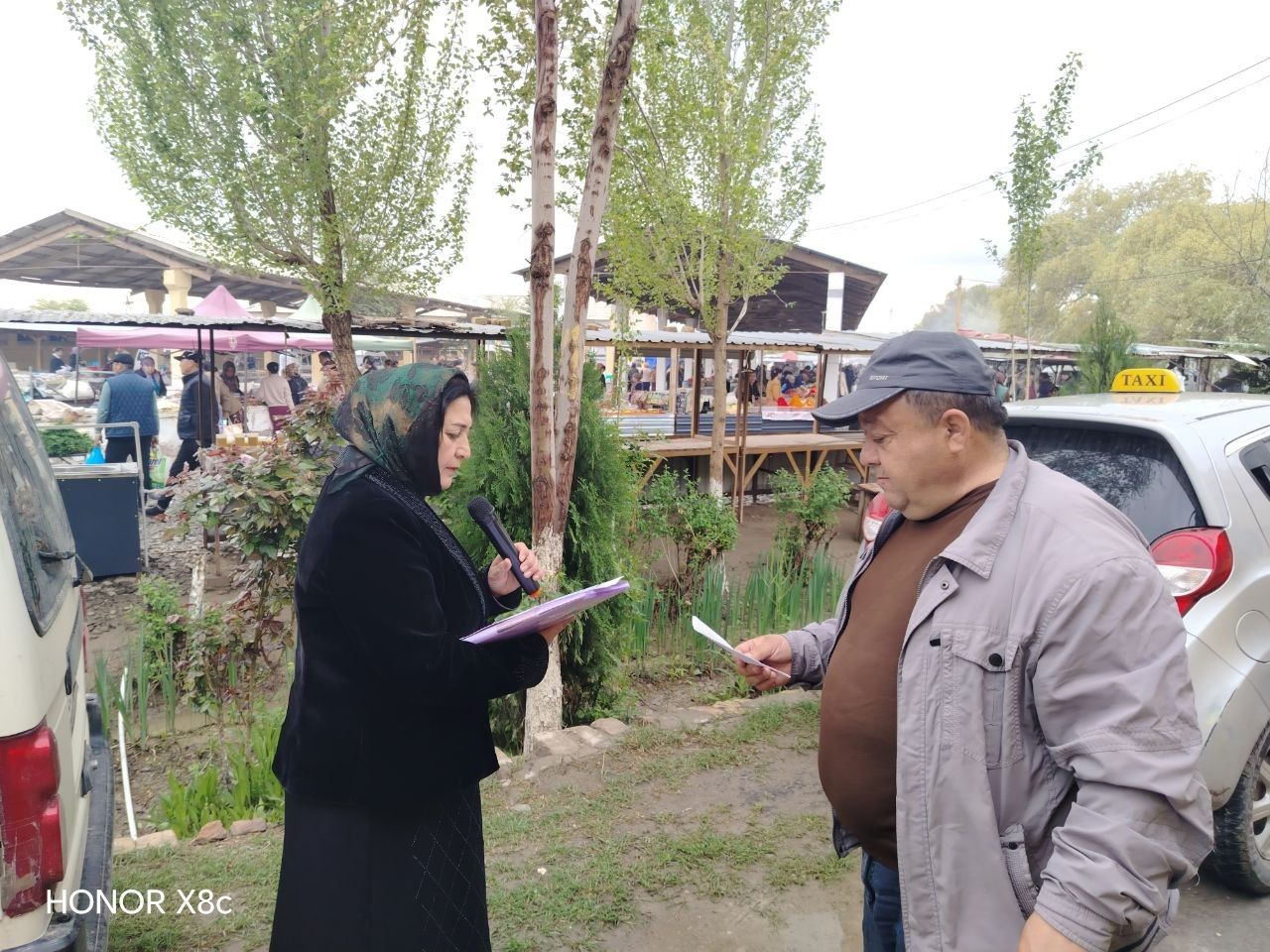 📢 G‘ozovot dehqon bozorida radioleksiya o‘tkazildi