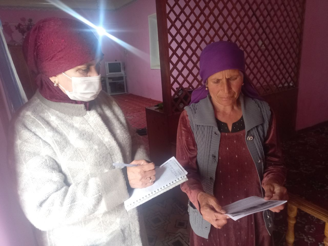 Sanitariya targ'ibot ishlari o'tkazildi.