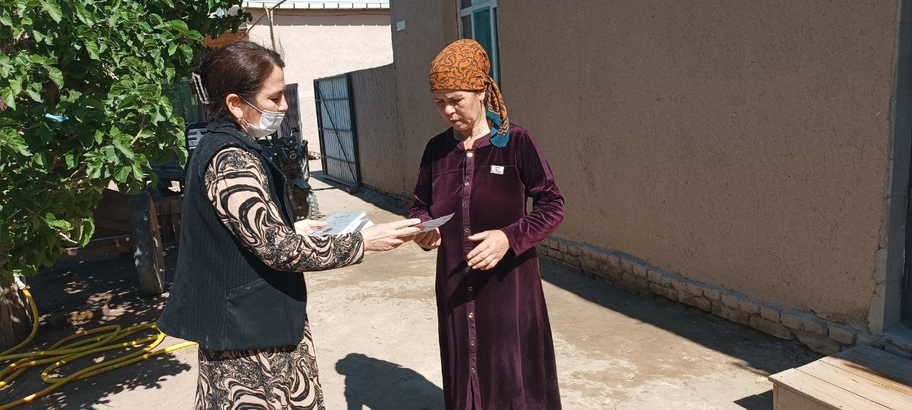 Sanitariya targ'ibot ishlari o'tkazildi.