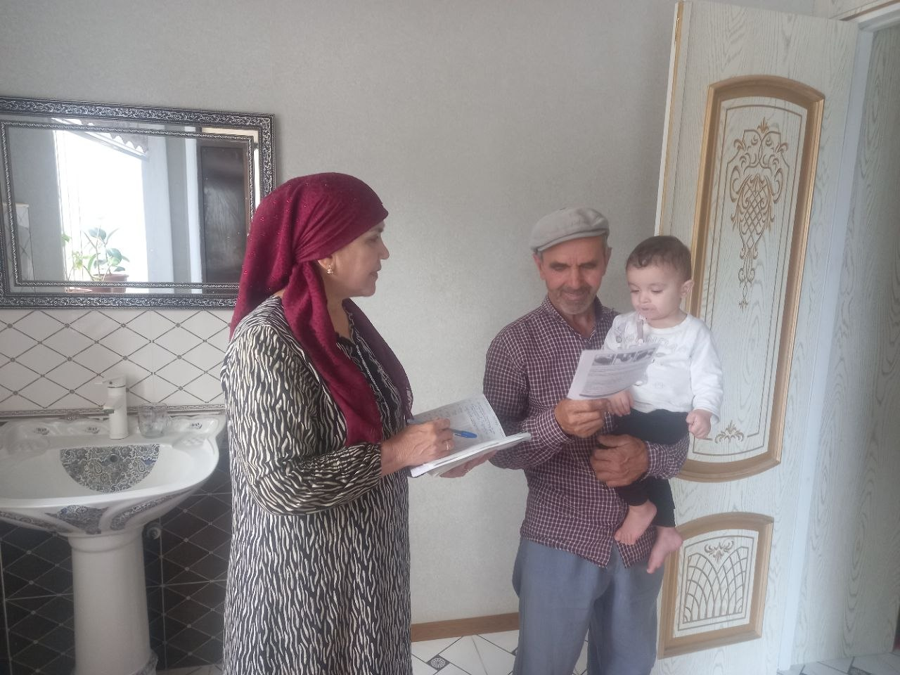 Sanitariya targ'ibot ishlari o'tkazildi.