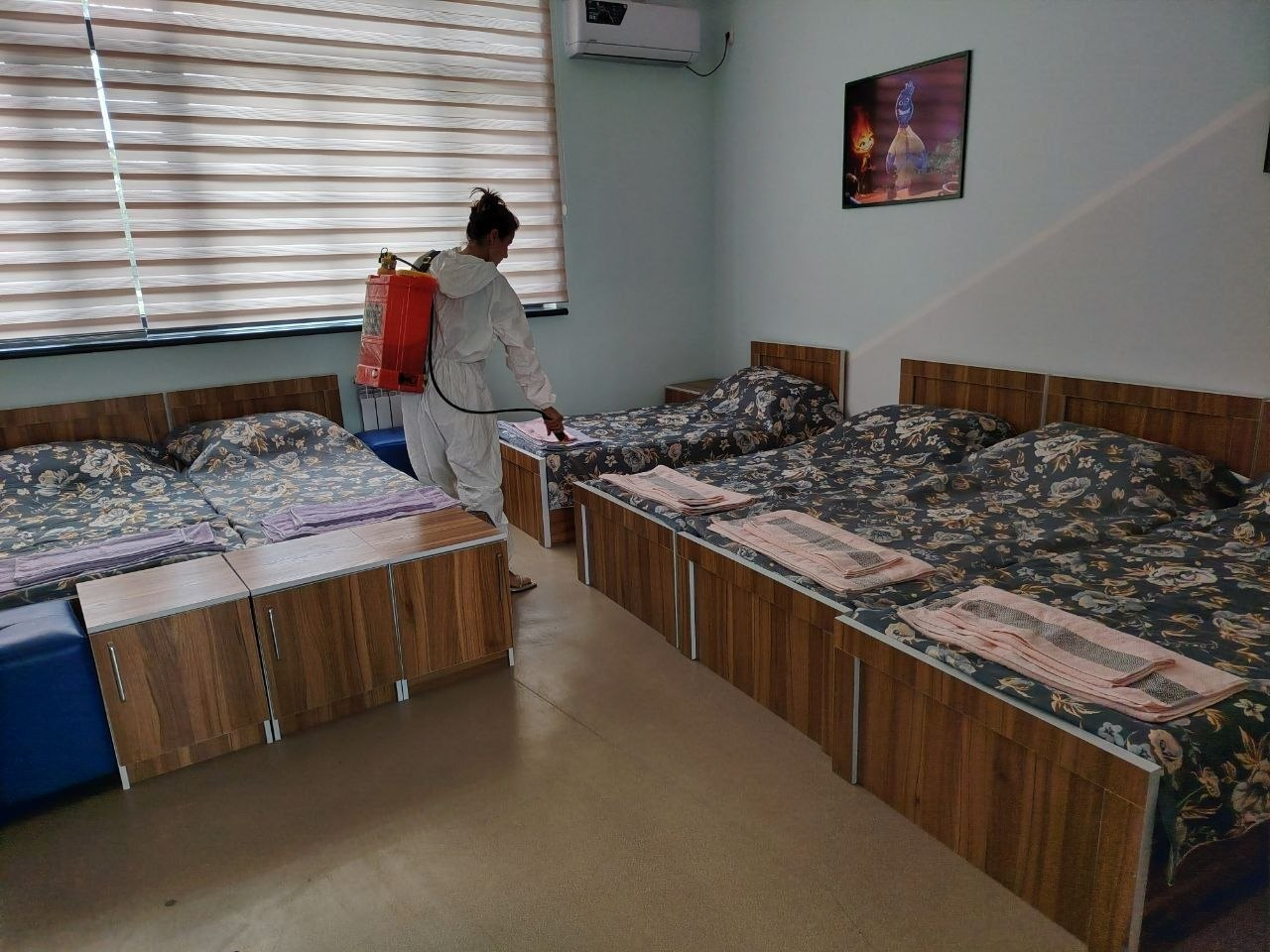 Oromgohlarda dezinfeksiya tadbirlari o'tkazildi.