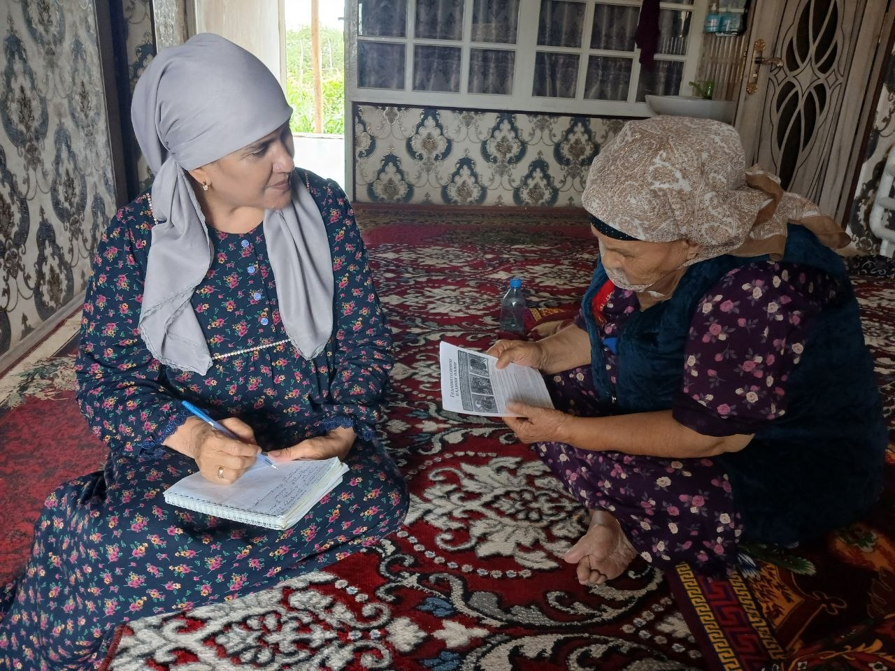 Tagalak mahallasida sanitariya targ'ibot ishlari davom etmoqda.