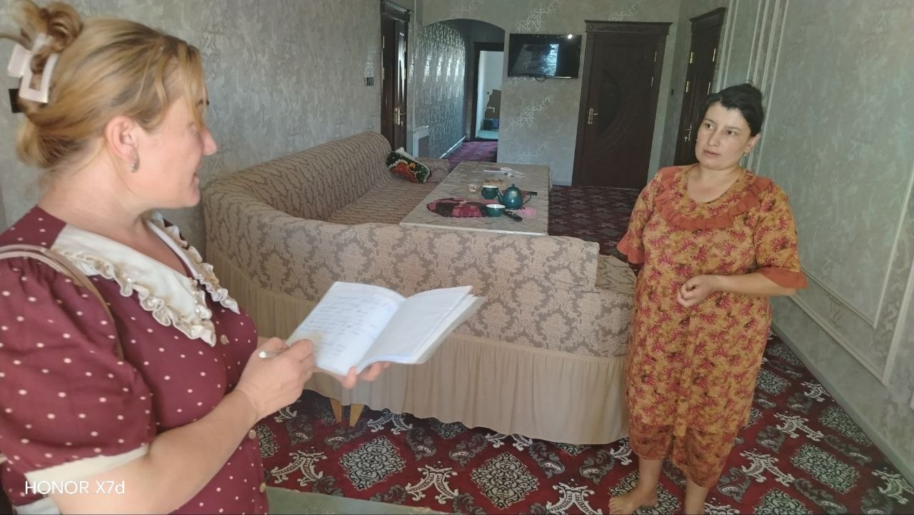 Sanitariya targ'ibot ishlari o'tkazildi.